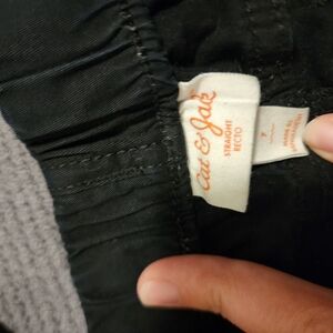 Cat & Jack Black Kids Casual Bottoms